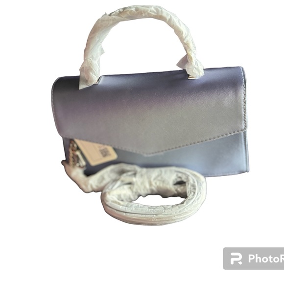 Charles & Keith small bag. blue, nwt - Picture 1 of 3